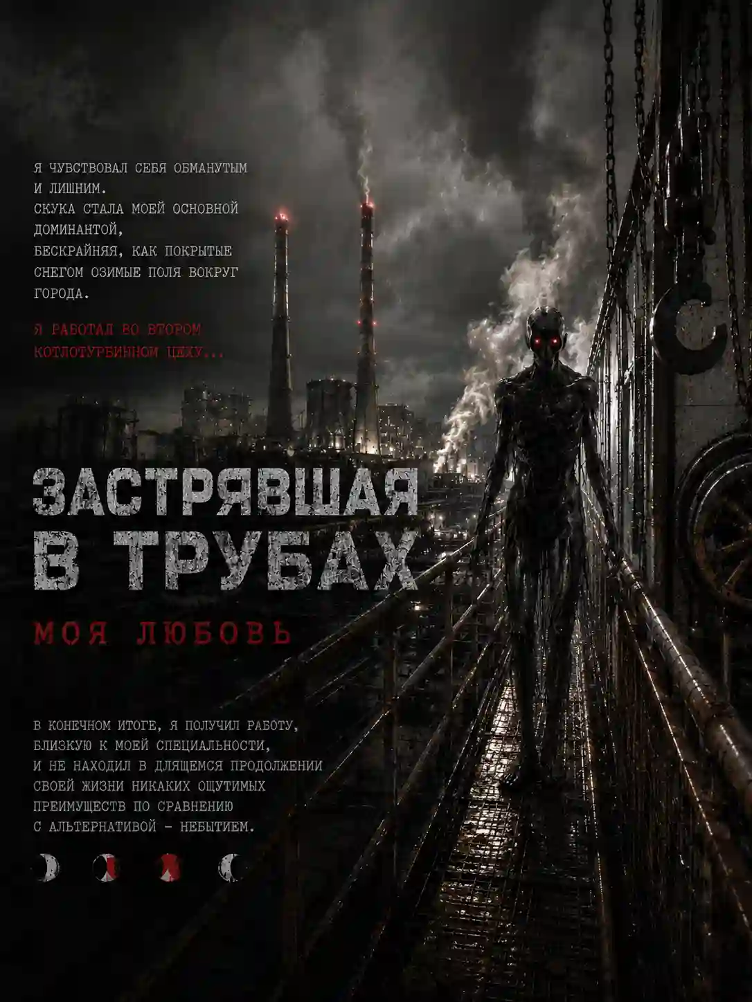 Застрявшая в трубах, моя любовь (аудиокнига). Ужасы. Мистика. Роман Чёрный. Читает Маяк.