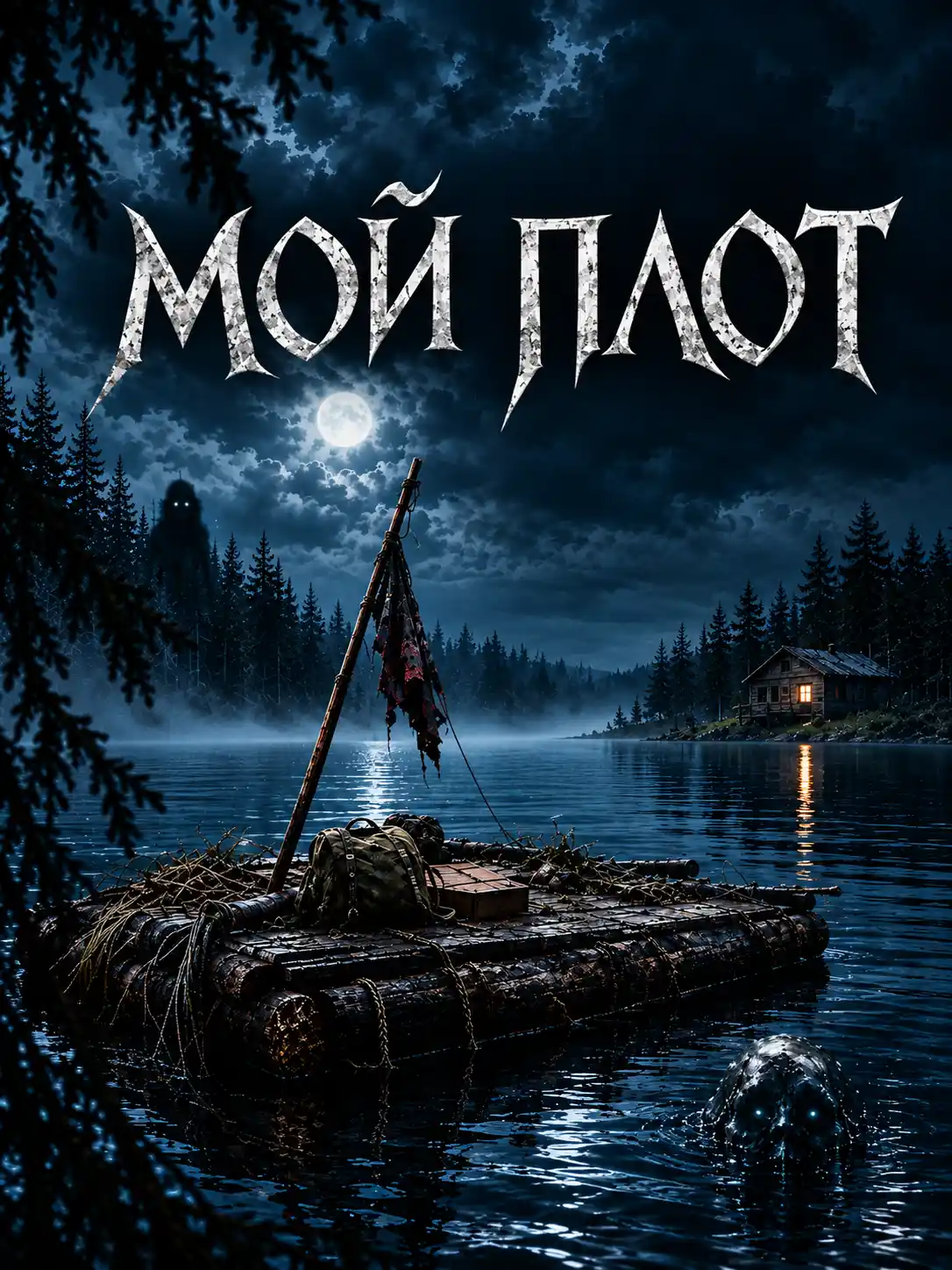Мой плот (аудиокнига). Ужасы. Мистика. Роман Чёрный. Читает Денис Журавлёв (Маяк).